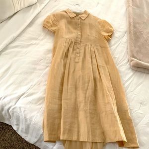 Linen Burberry Dress size 12